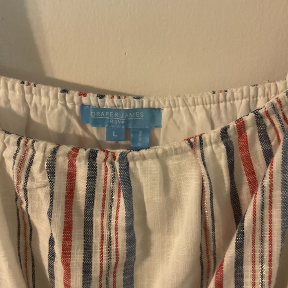 Draper James Peplum Fourth of July Top - Picture 5 of 5